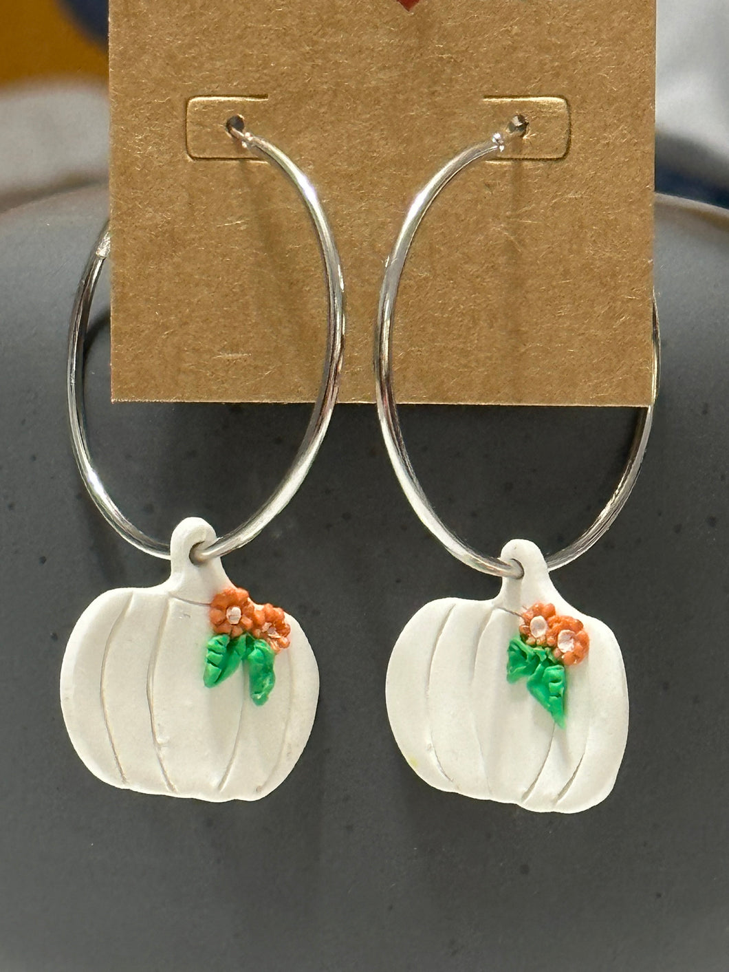 White Pumpkin Hoops