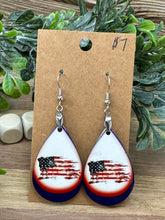 Load image into Gallery viewer, American Flag Teardrops
