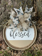 Load image into Gallery viewer, Blessed - round
