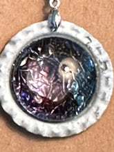 Load image into Gallery viewer, White Bottle Cap Pendant 2
