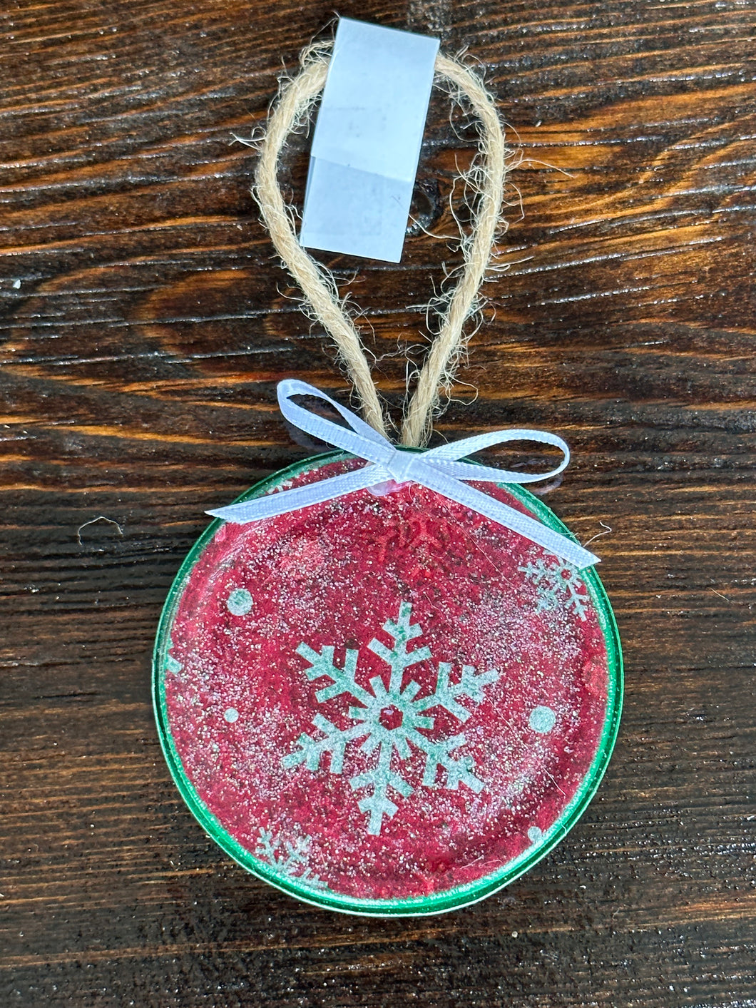 Upcycled Christmas Tree Ornaments