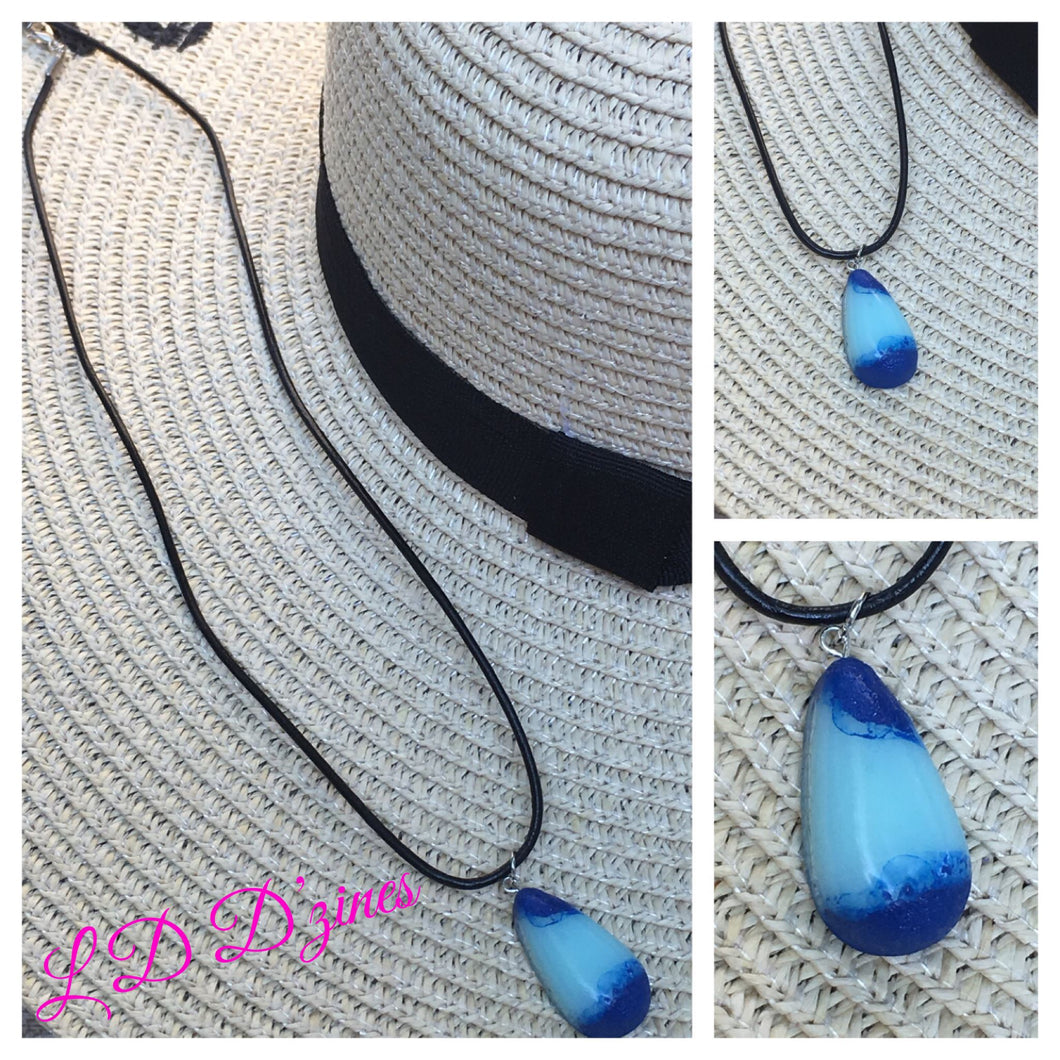 Blue Teardrop