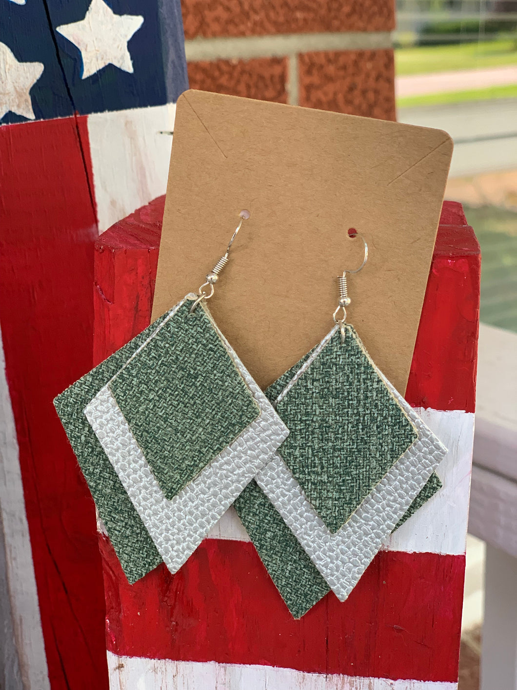 Triple Layer Diamond Green