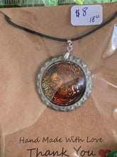 Load image into Gallery viewer, Bronze Bottle Cap Pendant
