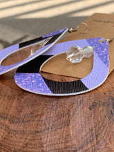 Load image into Gallery viewer, Chevron Teardrops - Purple
