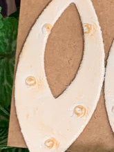 Load image into Gallery viewer, White Ostr*ch Oval Points
