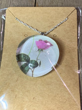 Load image into Gallery viewer, Red Rose Pendent
