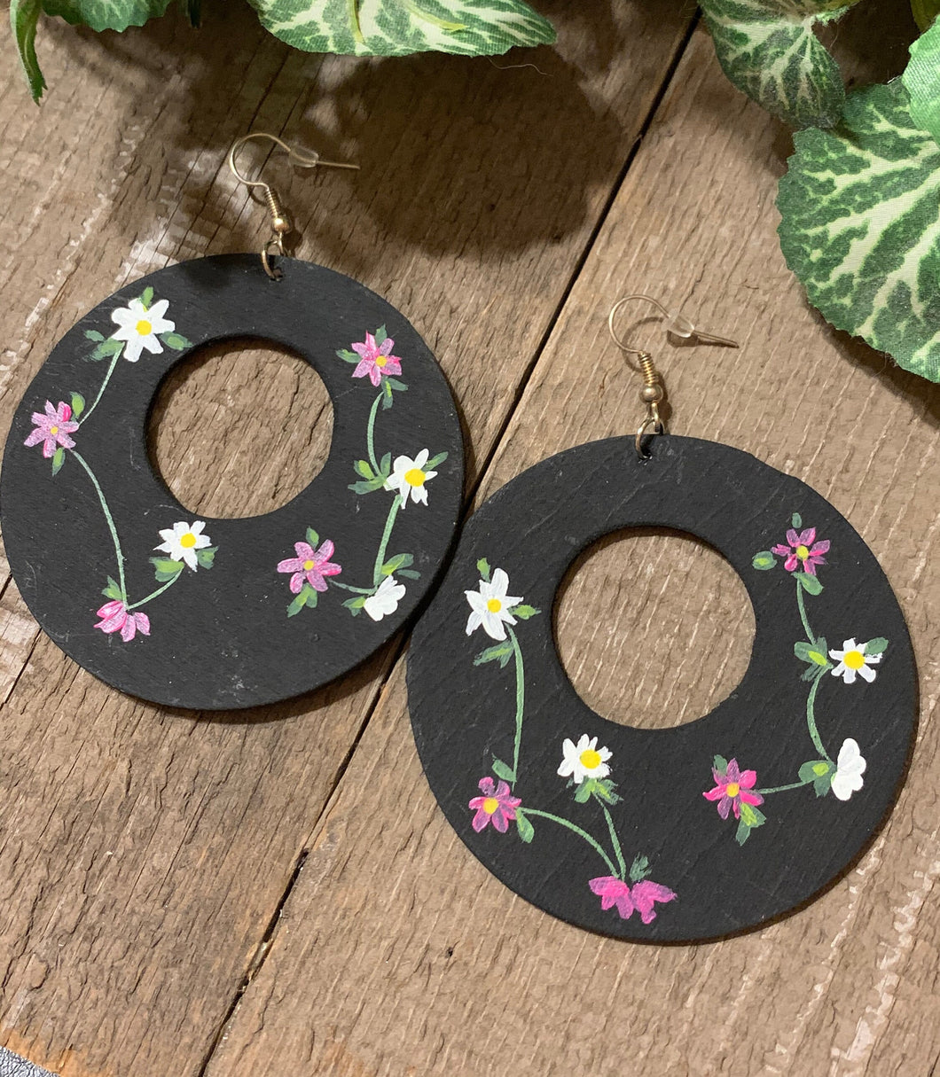 Floral Hoops