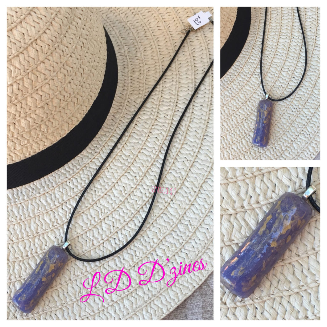 Purple and Gold Oblong